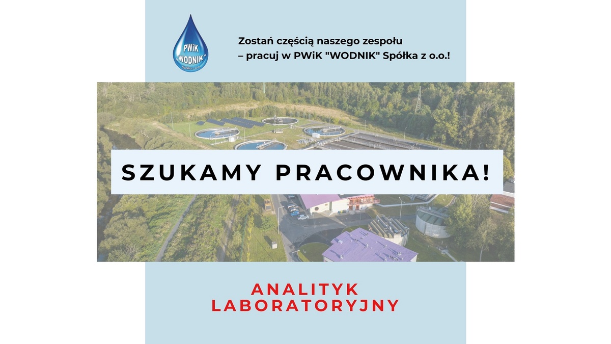 Analityk laboratoryjny