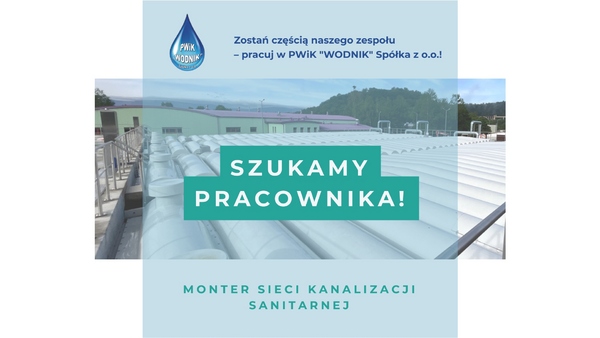 Monter sieci kanalizacji sanitarnej