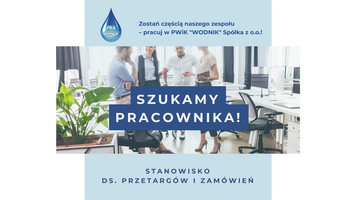 Pracownik ds. przetargów i zamówień