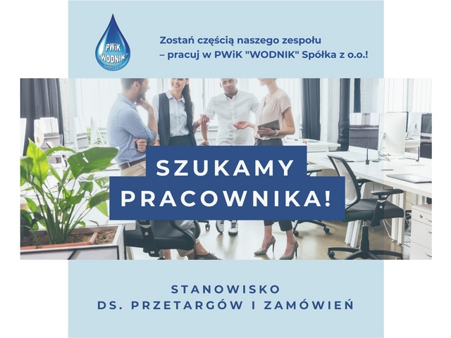 Pracownik ds. przetargów i zamówień