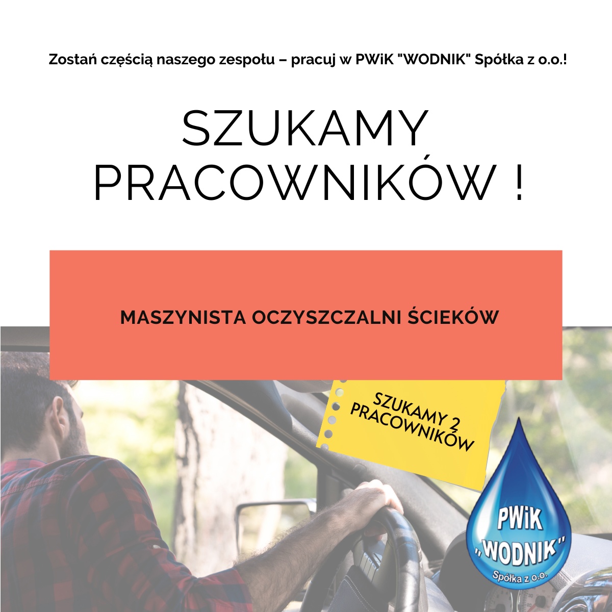 Maszynista Oczyszczalni Ścieków