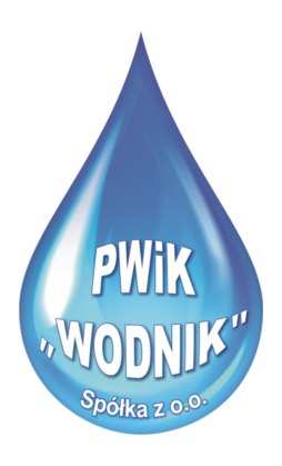 Logotyp Przedsiębiorstwa Wodociągów i Kanalizacji "WODNIK" Sp. z. o.o.